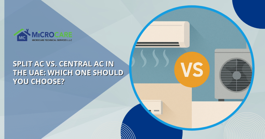 Split AC vs central AC UAE which to choose blog banner image