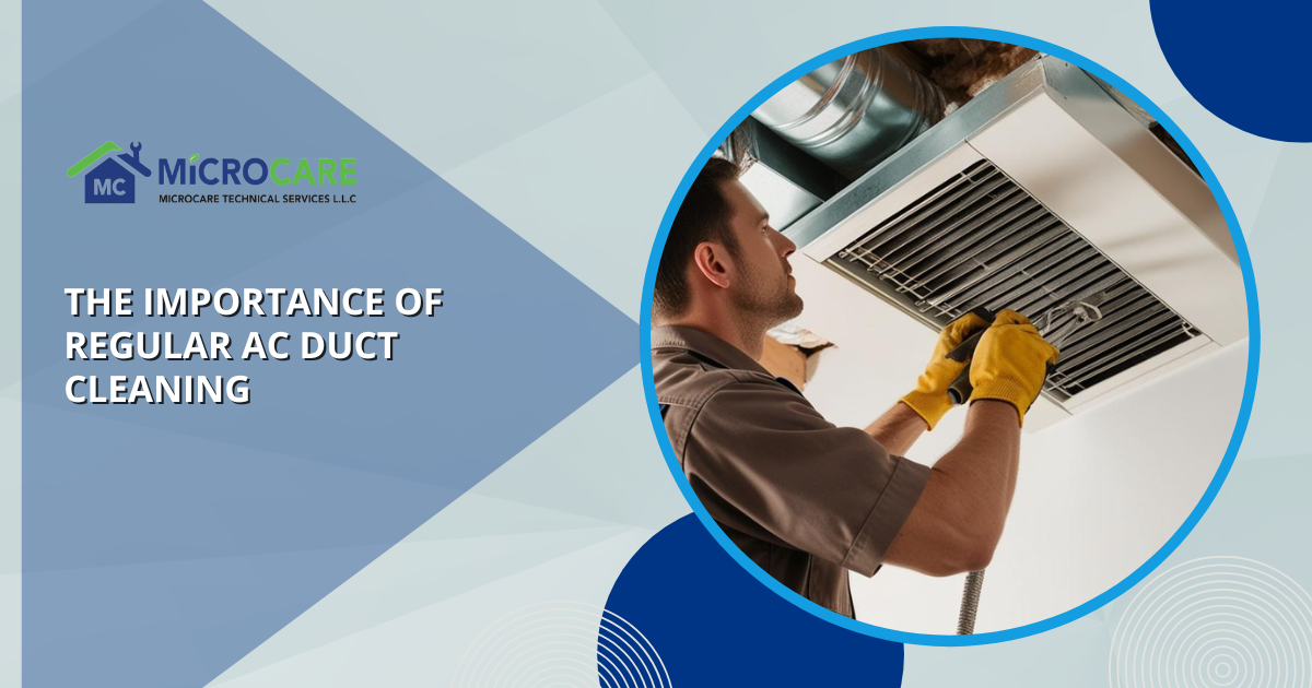 The importance of regular ac duct cleaning blog banner
