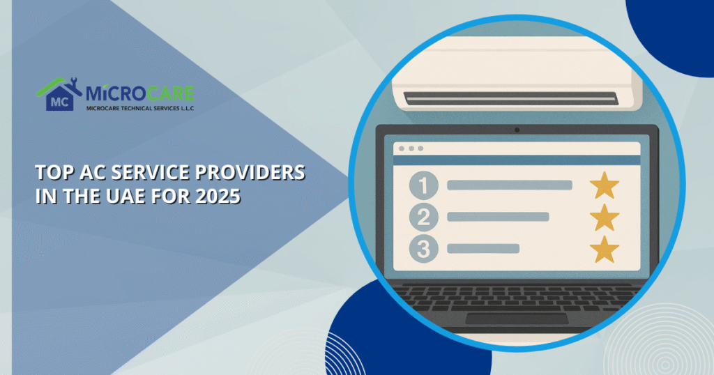 Top AC service providers UAE 2025 blog banner image