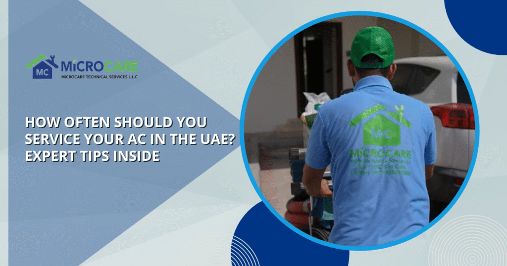 How often to service AC in UAE with expert tips blog banner image